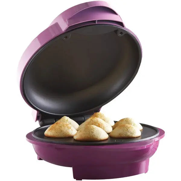 BRENTWOOD(R) JUST FOR FUN Mini Cupcake Maker TS-252 – 1,000-Watt Compact Baking Appliance with Nonstick Plates and Cool-Touch Handles