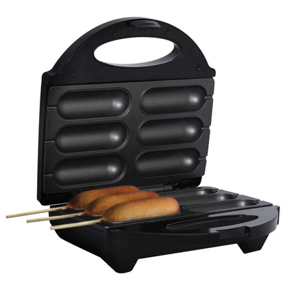 Brentwood Just for Fun TS-601S Mini Corn Dog Maker with Nonstick Plates