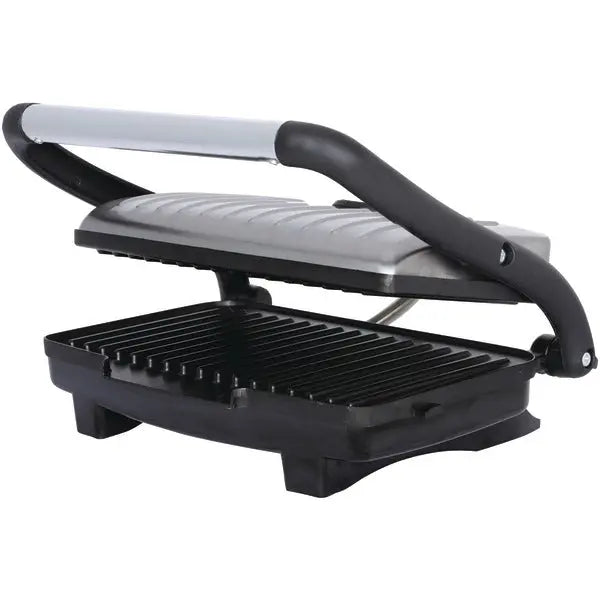 Brentwood TS-611 Panini/Contact Grill with Nonstick Plates and Removable Juice Catcher