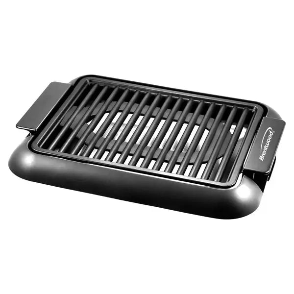 Brentwood TS-643BK 12.6 x 10 Inch 1200W Smokeless Indoor Grill