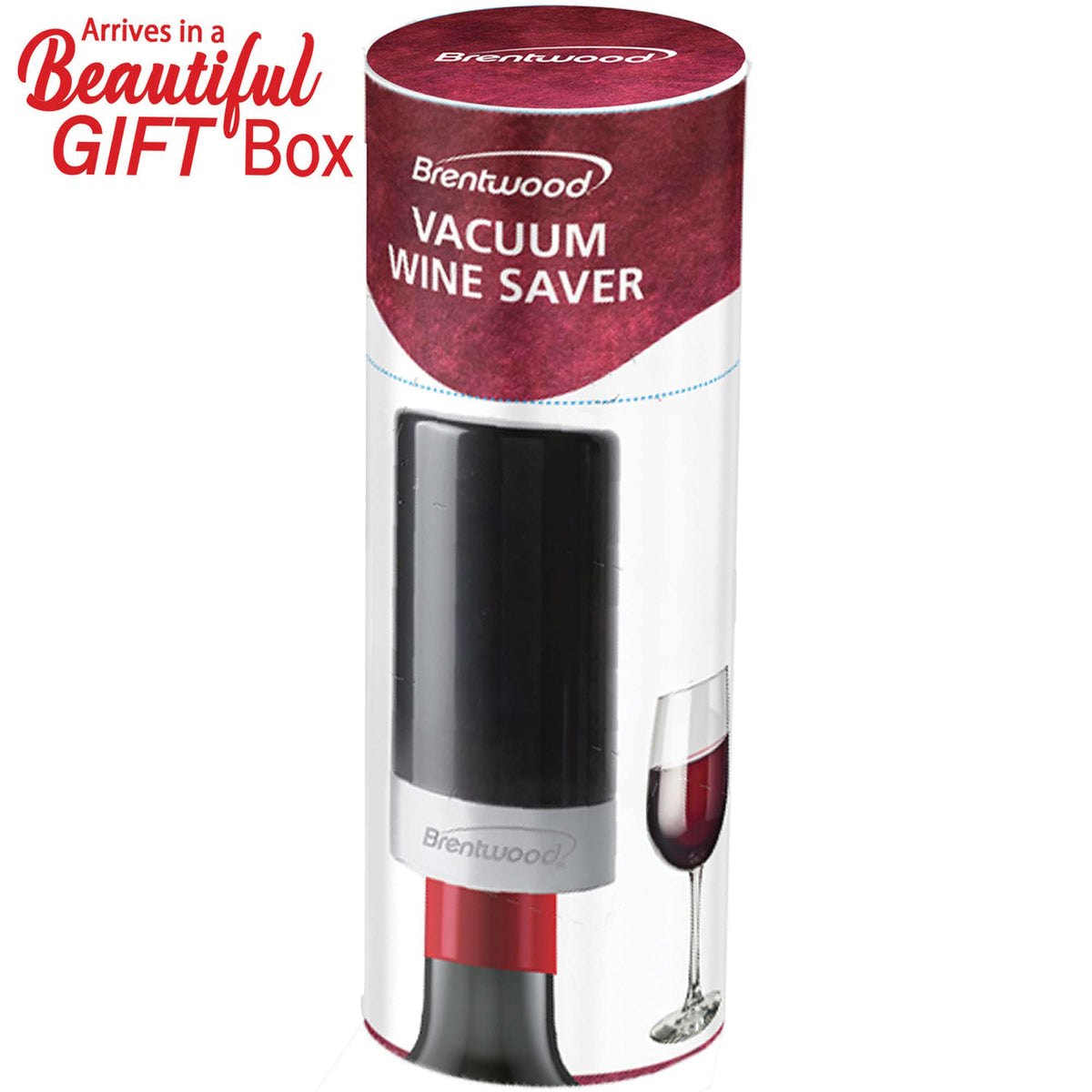 Brentwood WA-2000BK Automatic Wine Preserver Vacuum Sealer