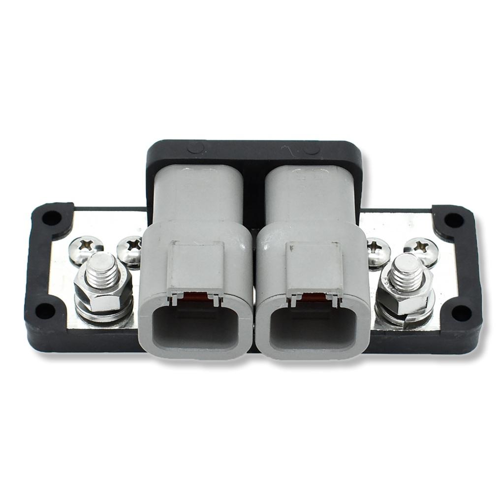 Bluewater Enterprises Dual DTP4 Sealed Busbar, 5/16-Inch Stud, Part 2324-D-056