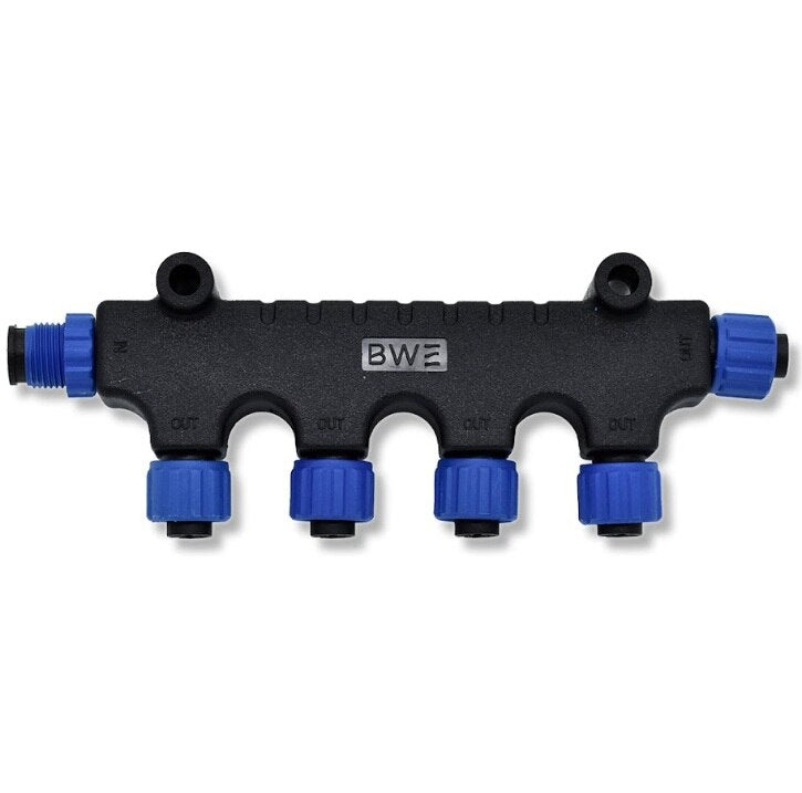 Bluewater Enterprises NMEA 2000 4-Way T-Connector, Part Number 2702-15-015