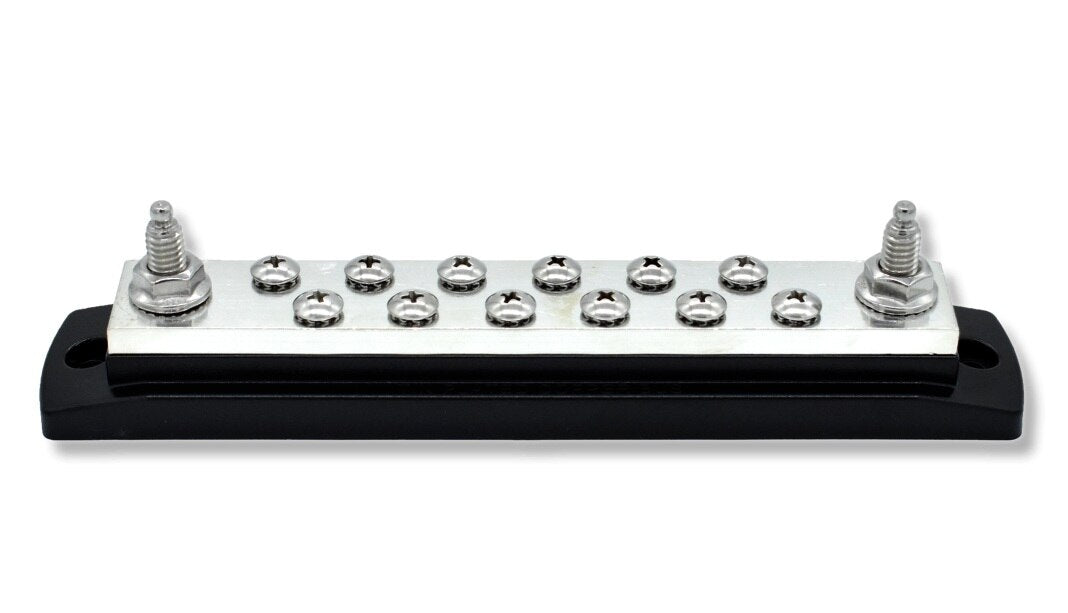 Bluewater Enterprises 312105-B-020 250 Amp 12-Terminal Busbar