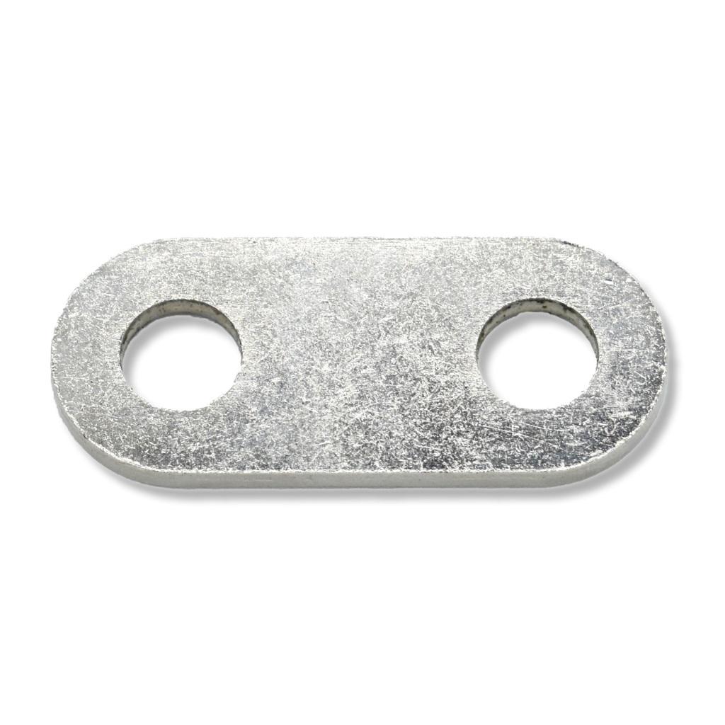 Bluewater Enterprises 312311-B-008 Dual 10mm 3/8-Inch Nickel-Plated Link Bar