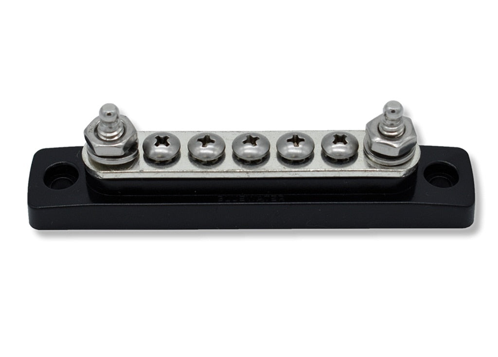 Bluewater Enterprises 5-Position 100 Amp Marine Bus Bar, Part Number 312314-B-020