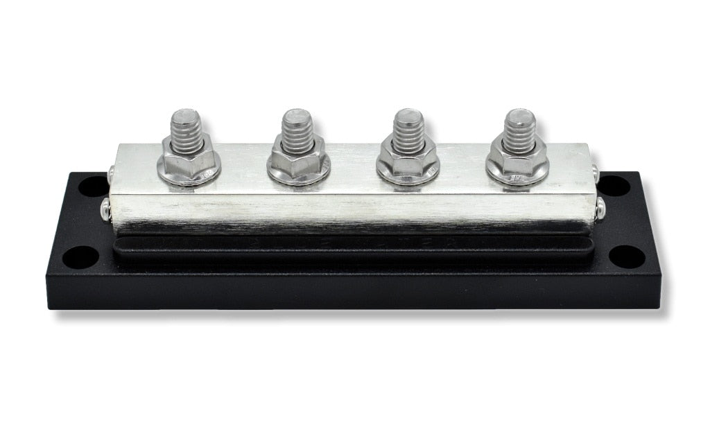 Bluewater Enterprises 312315-B-004 4-Stud Busbar Base, 600 Amp