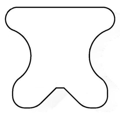 Stud Boy Shaper Bar CAMOPLAST 4.5" - Durable Camshaft for Precision Performance