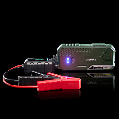CAROSS T36G 800-Amp 12V Compact Lithium-Ion Jump Starter with Power Bank