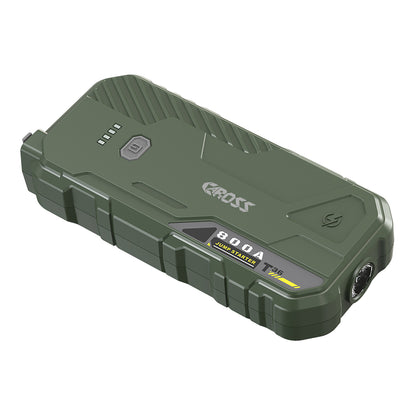 CAROSS T36G 800-Amp 12V Compact Lithium-Ion Jump Starter with Power Bank