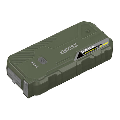 CAROSS T36G 800-Amp 12V Compact Lithium-Ion Jump Starter with Power Bank