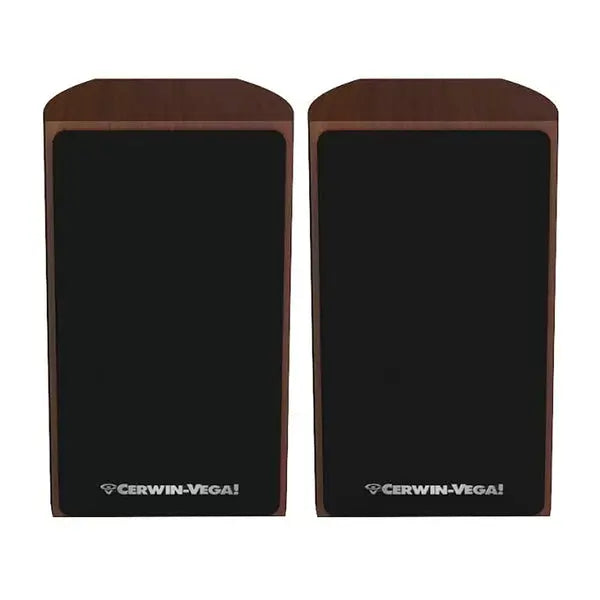 Cerwin-Vega LA14E 2-Way Bookshelf Speakers with Silk Dome Tweeter and 110W Peak Power
