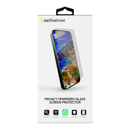 CELLHELMET IPHN 17 Pro Privacy Screen Protector with Anti-Microbial Coating - Part SP-122-C000