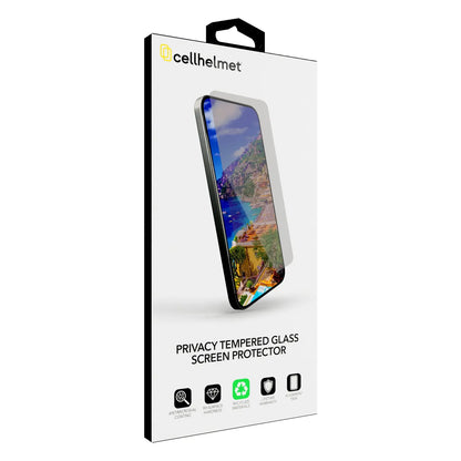 CELLHELMET SP-124-C000 Privacy Screen Protector for iPhone 17 Air with Alignment Tray