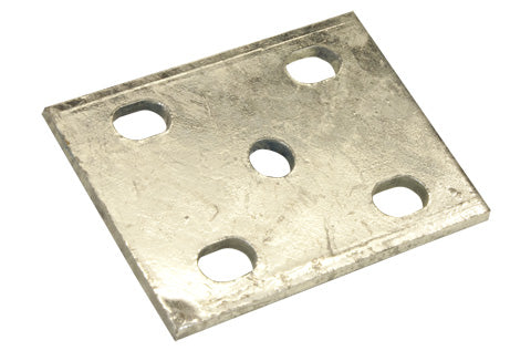 C.E. Smith Axle Tie Plate - Flat Galvanized, Part Number 20044G