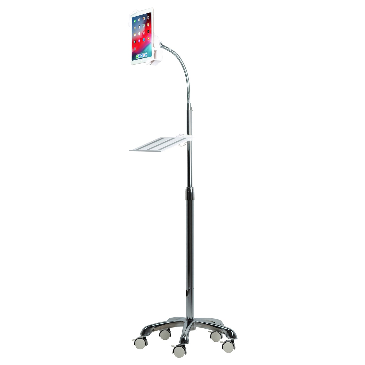 CTA Digital TBLT Floor Stand Adjustable Keyboard Tray (Part Number: ADD-AKSA)