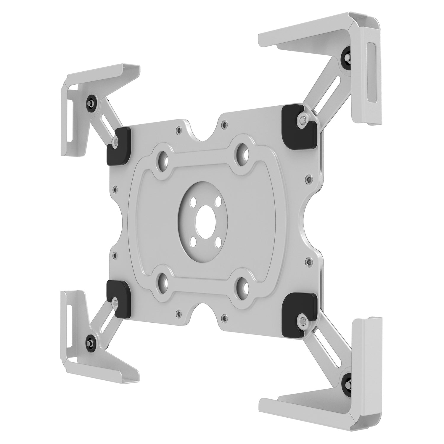 CTA DIGITAL 9.7-12.9 inch Tablet Security Wall Mount Holder with Corner Brackets and Cable Management