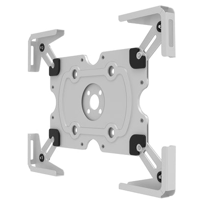 CTA DIGITAL 9.7-12.9 inch Tablet Security Wall Mount Holder with Corner Brackets and Cable Management