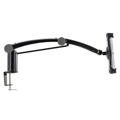 CTA Digital Uni Locking Tablet Mount Clamp with Adjustable Arm and C-Clamp for 7-13 Inch Devices