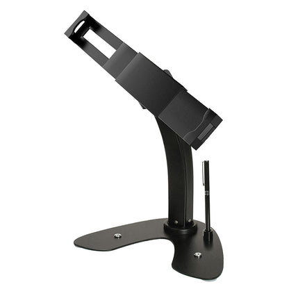 CTA DIGITAL IPD 7-13 Inch Universal Secure Tablet Kiosk Stand with Lock and Anti-Theft Cable
