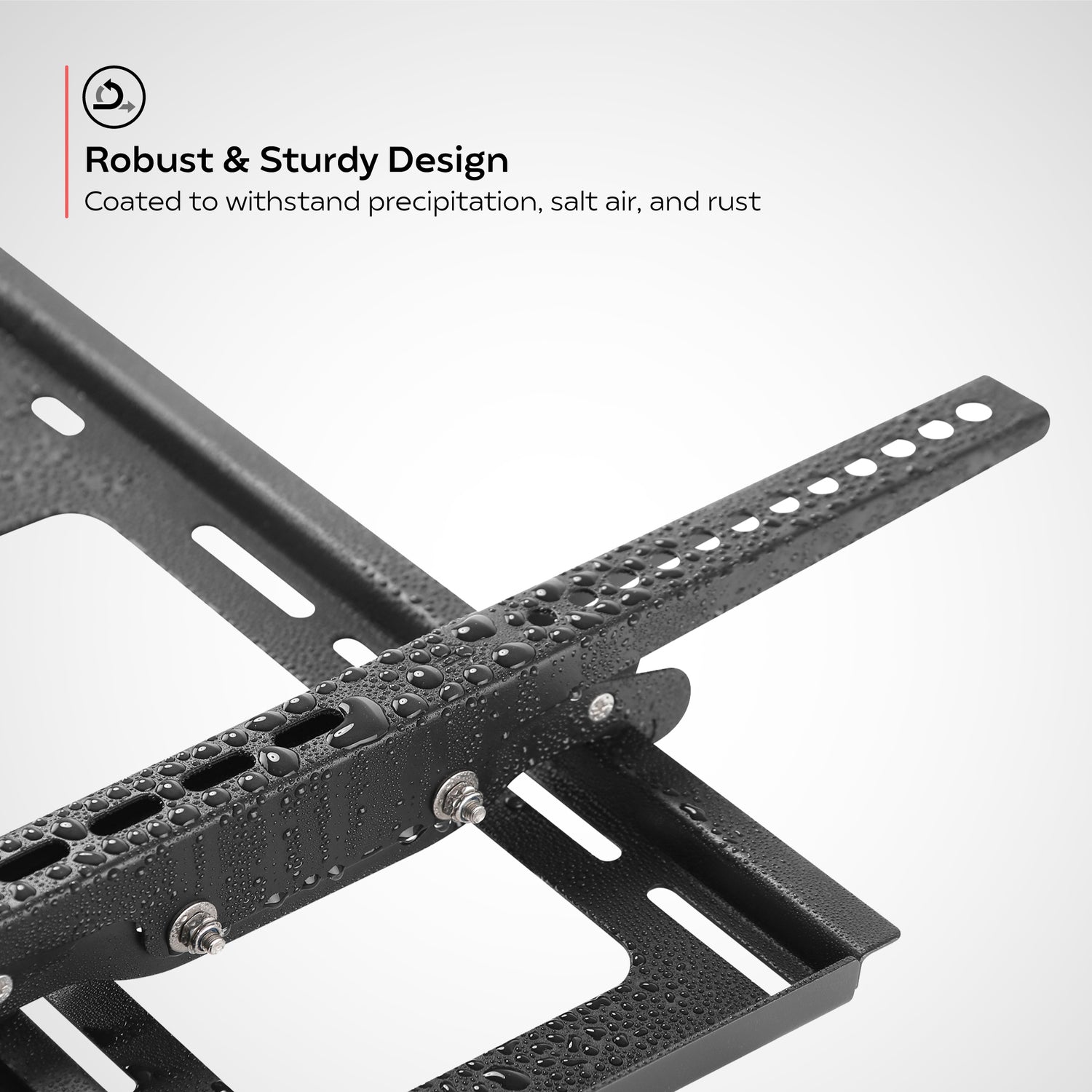 CTA Digital AT WP TILT TV Wall Mount for Indoor and Outdoor Use