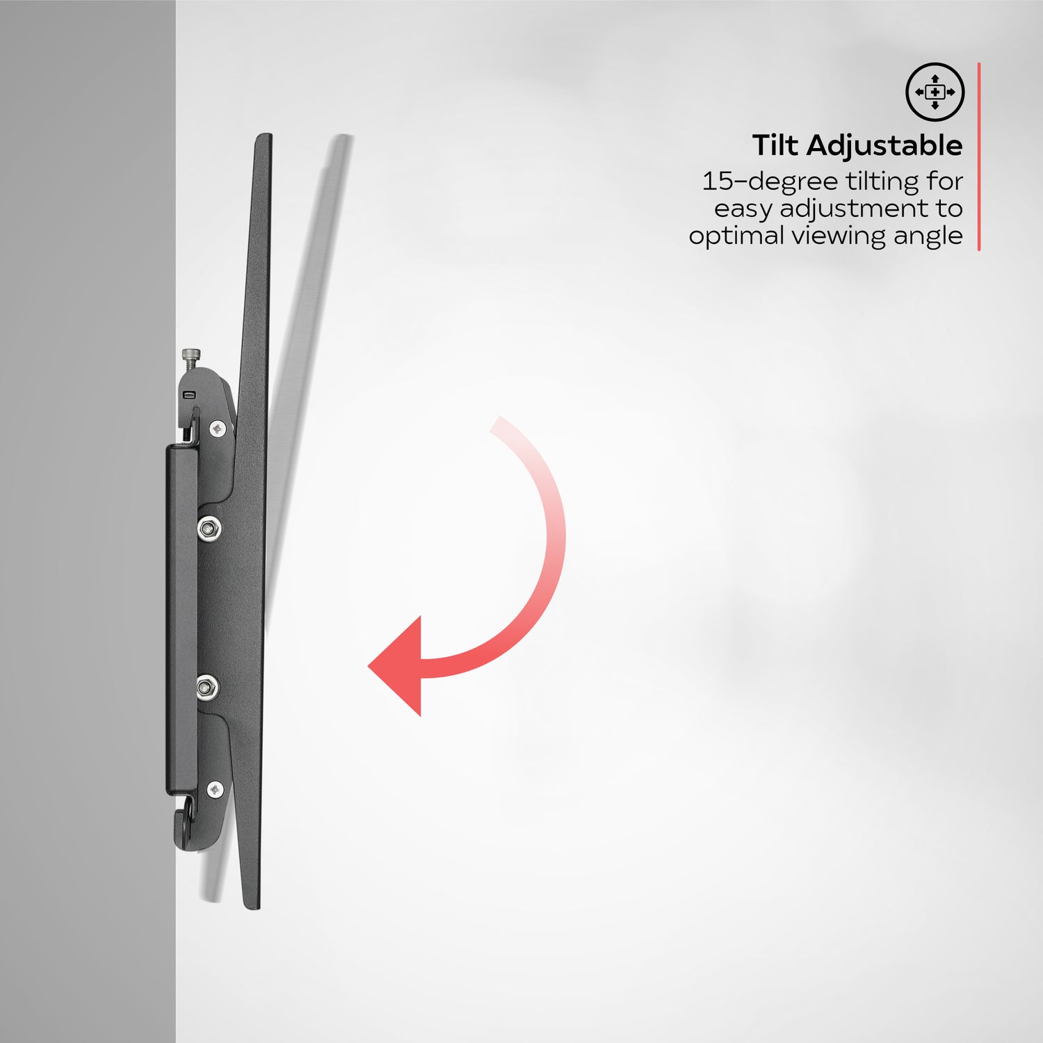 CTA Digital AT WP TILT TV Wall Mount for Indoor and Outdoor Use