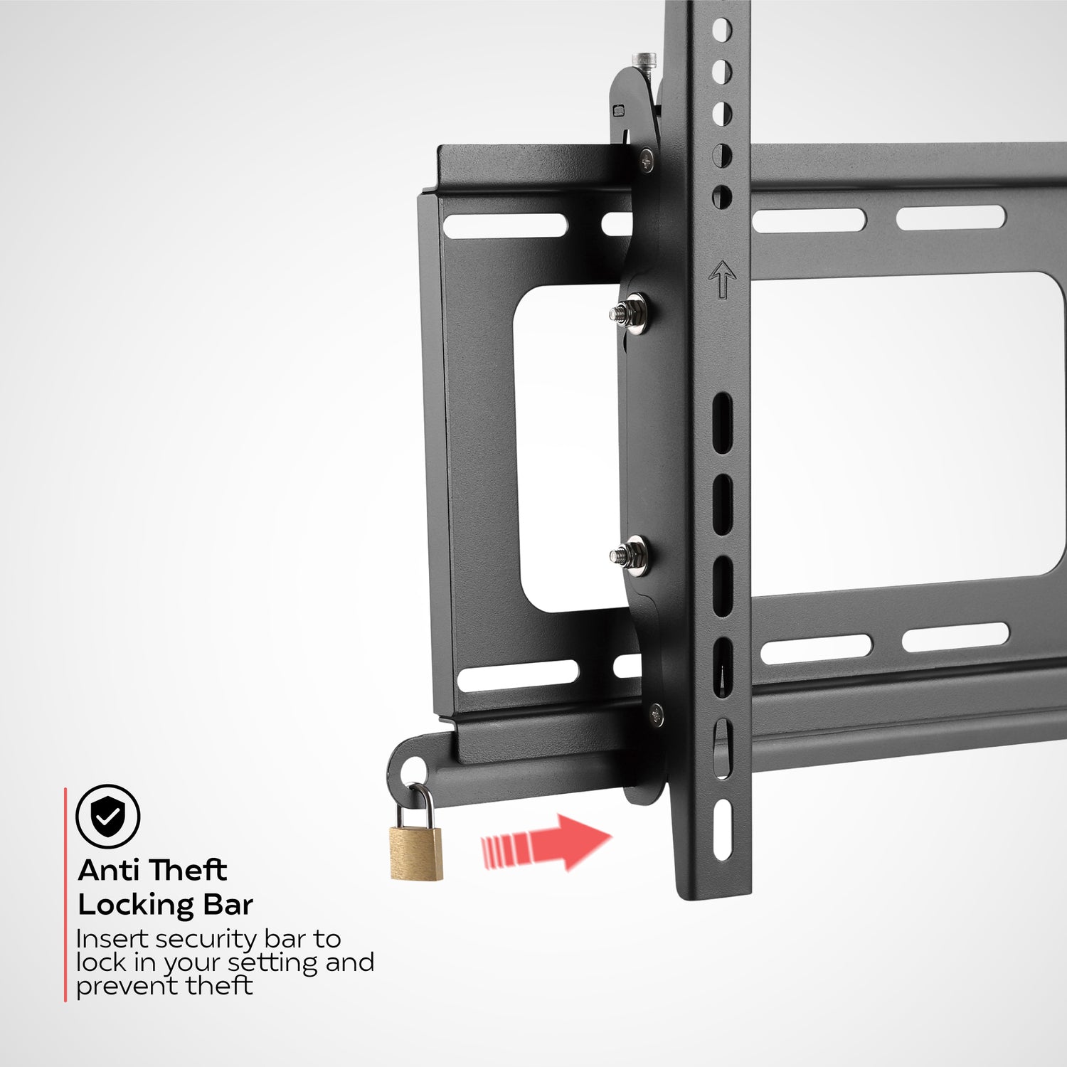 CTA Digital AT WP TILT TV Wall Mount for Indoor and Outdoor Use