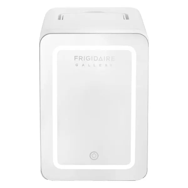 Frigidaire Gallery EFMIS209-W White 0.35 cu ft Portable Beverage Cooler with Lighted Mirror