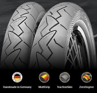 Continental CONTI CLASSIC ATTACK 120/90R18 Motorcycle Tire - Tube-Less, 65V Load Index