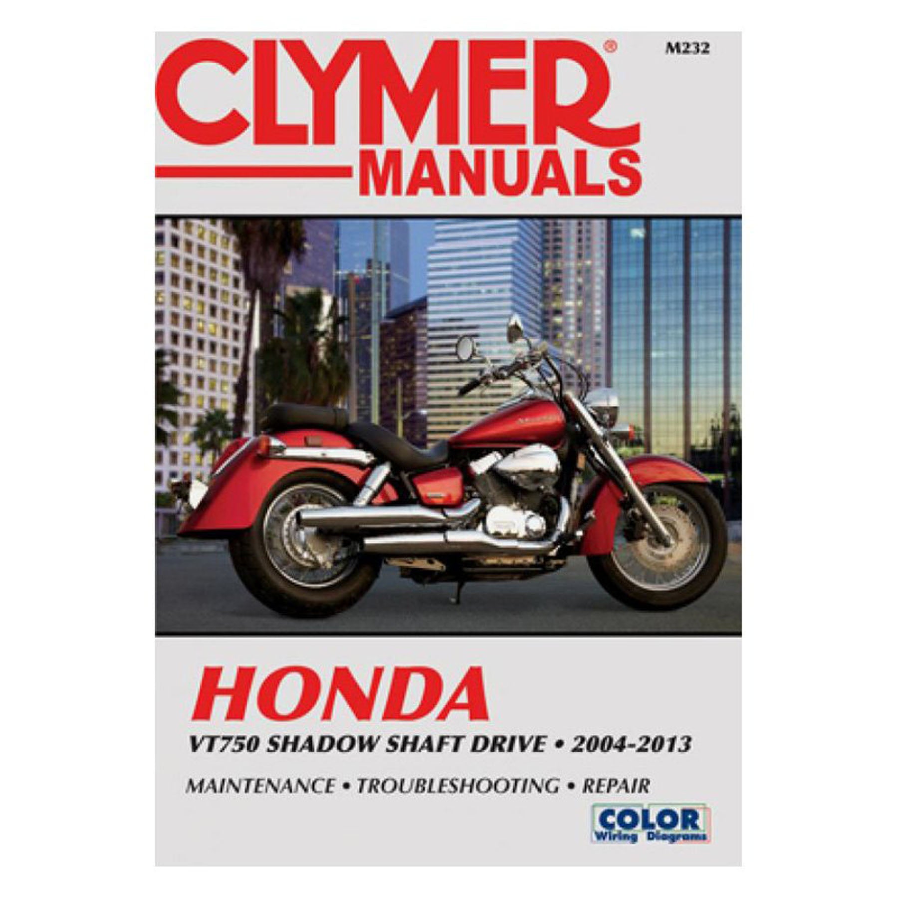 CLYMER Honda VT750 Shaft Drive Service Manual (2004-2013) Part Number CM232