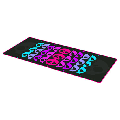SUBSONIC XXL DSK PD BSTRS SKULLS Gaming Mouse Pad - 35.4 x 15 inches