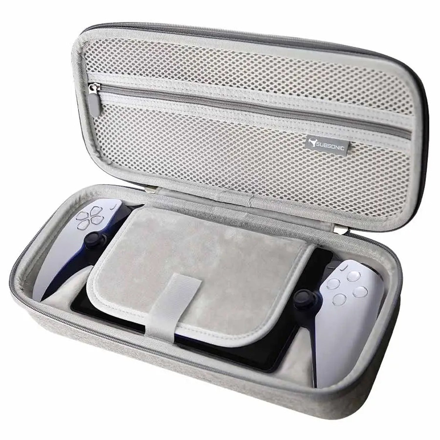 SUBSONIC PS5 PS Portal Protective Pack with Shell Case and Tempered Glass Screen Protector