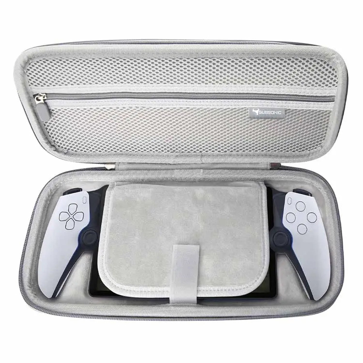 SUBSONIC PS5 PS Portal Protective Pack with Shell Case and Tempered Glass Screen Protector