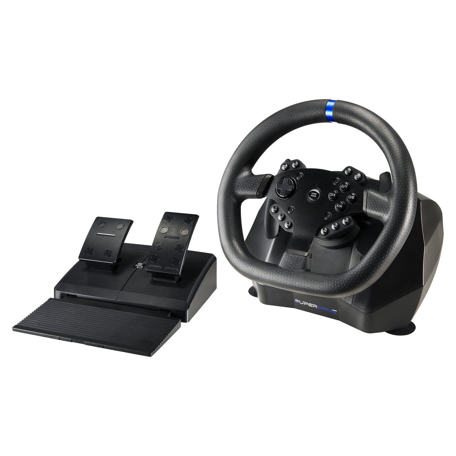 SUBSONIC SV 950 Racing Wheel with 3-Spoke Wired Design for PS4, Xbox One, Series XS & PC
