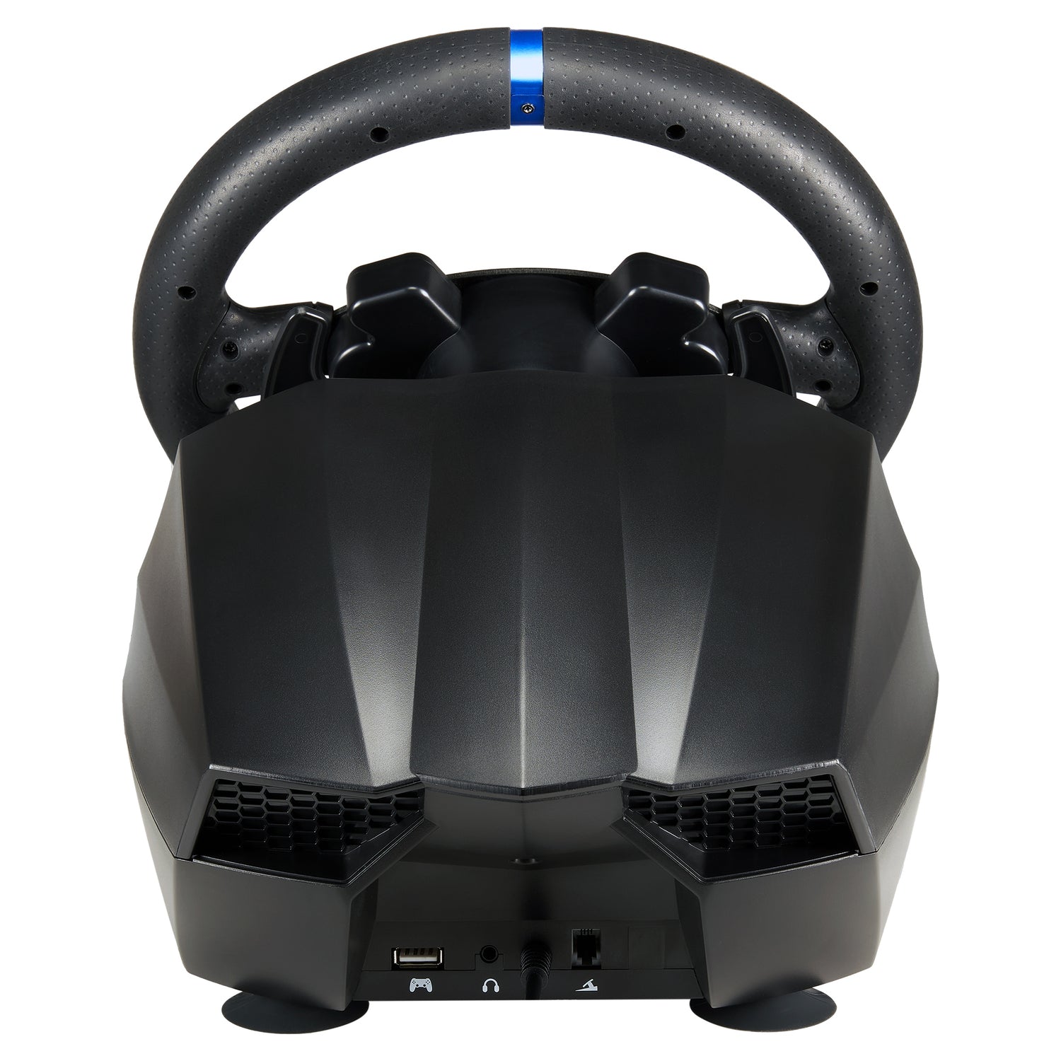 SUBSONIC SV 950 Racing Wheel with 3-Spoke Wired Design for PS4, Xbox One, Series XS & PC
