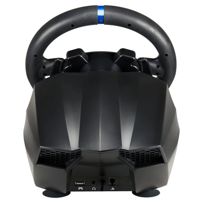 SUBSONIC SV 950 Racing Wheel with 3-Spoke Wired Design for PS4, Xbox One, Series XS & PC
