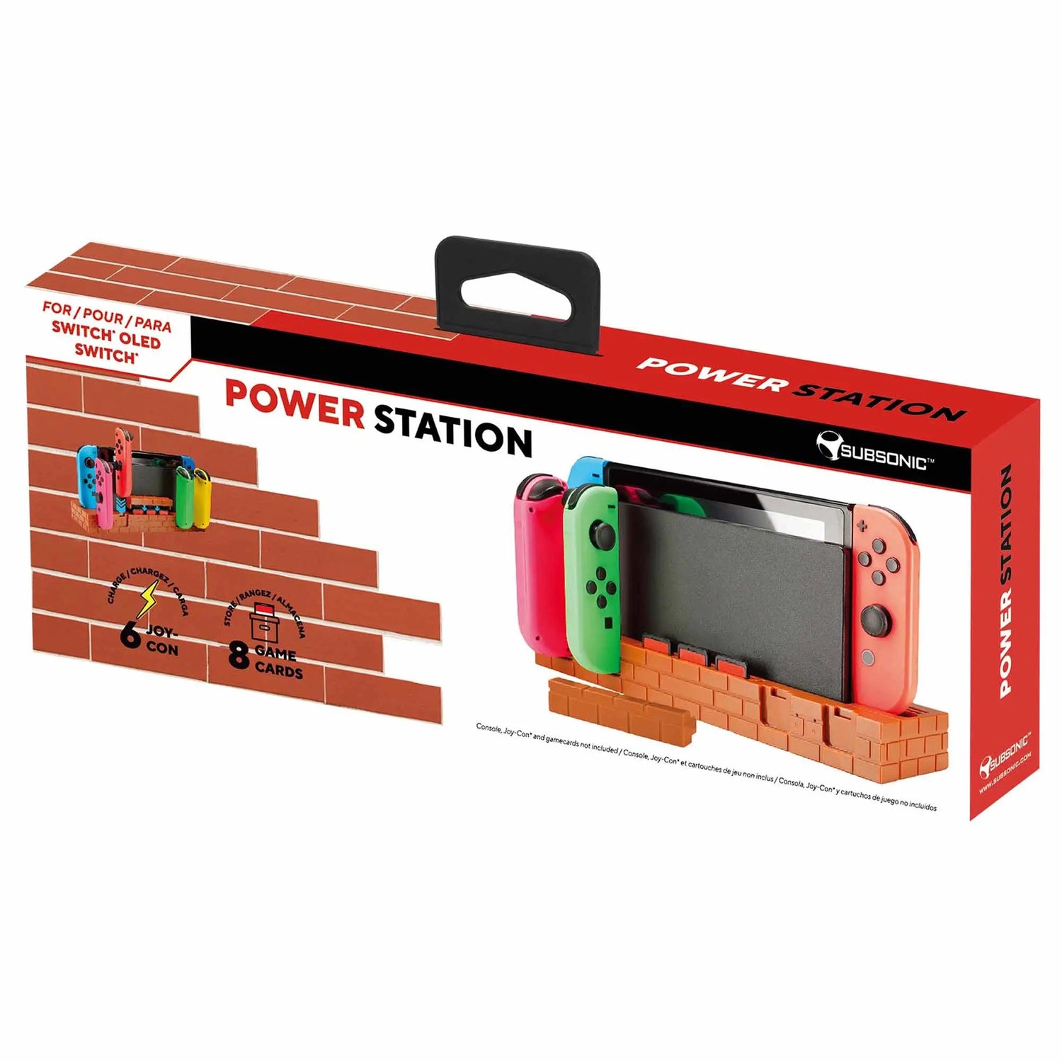 Subsonic SWITCH PowerStation Storage and Charging Base for Nintendo Switch and Switch OLED - Part SA5643