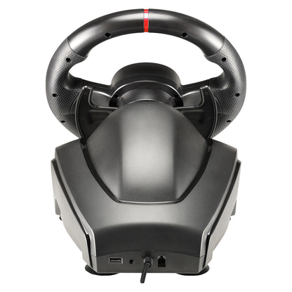 SUBSONIC SV 650 Racing Wheel with Pedals – Wired Gaming Steering Wheel for PS4, Xbox One, Nintendo Switch, and PC