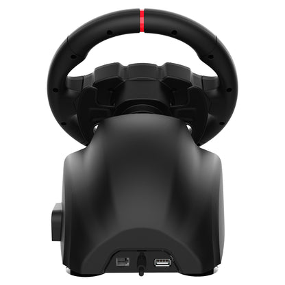 SUBSONIC 220 RS Racing Wheel with 3-Spoke Wired Design for PS4, Xbox One, Nintendo Switch, and PC