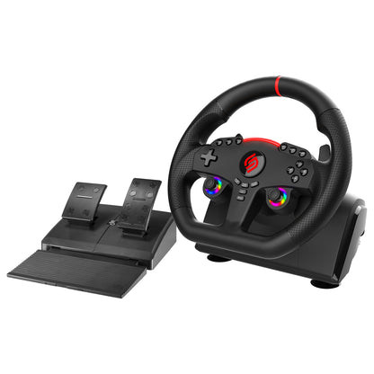 SUBSONIC 270 GT Racing Wheel with 11-Inch Diameter, USB Powered for PC and Console Gaming