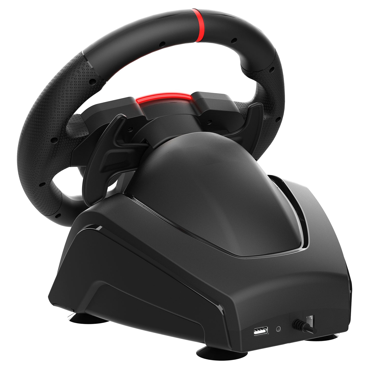SUBSONIC 270 GT Racing Wheel with 11-Inch Diameter, USB Powered for PC and Console Gaming