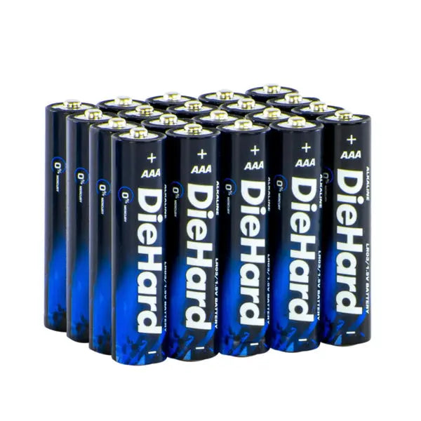 DIEHARD(R) Part 41-1177 AAA Alkaline Batteries, Pack of 20