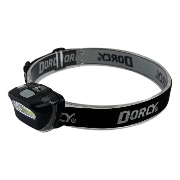 DORCY 41-3095A 3-Pack LED COB Headlamp with Red Blinkers and 65-ft Beam