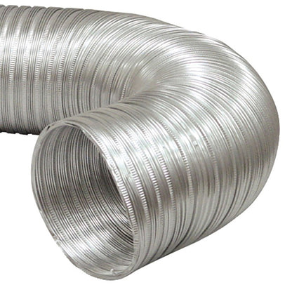 Deflecto Semirigid Aluminum Duct 8 ft. – 3-inch Diameter for Venting Applications