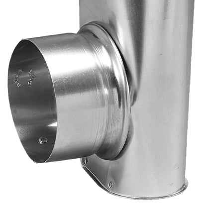 DEFLECTO(R) AMDOC/6 Dryer Offset Connector - 4 inch Fire-Resistant Venting Solution