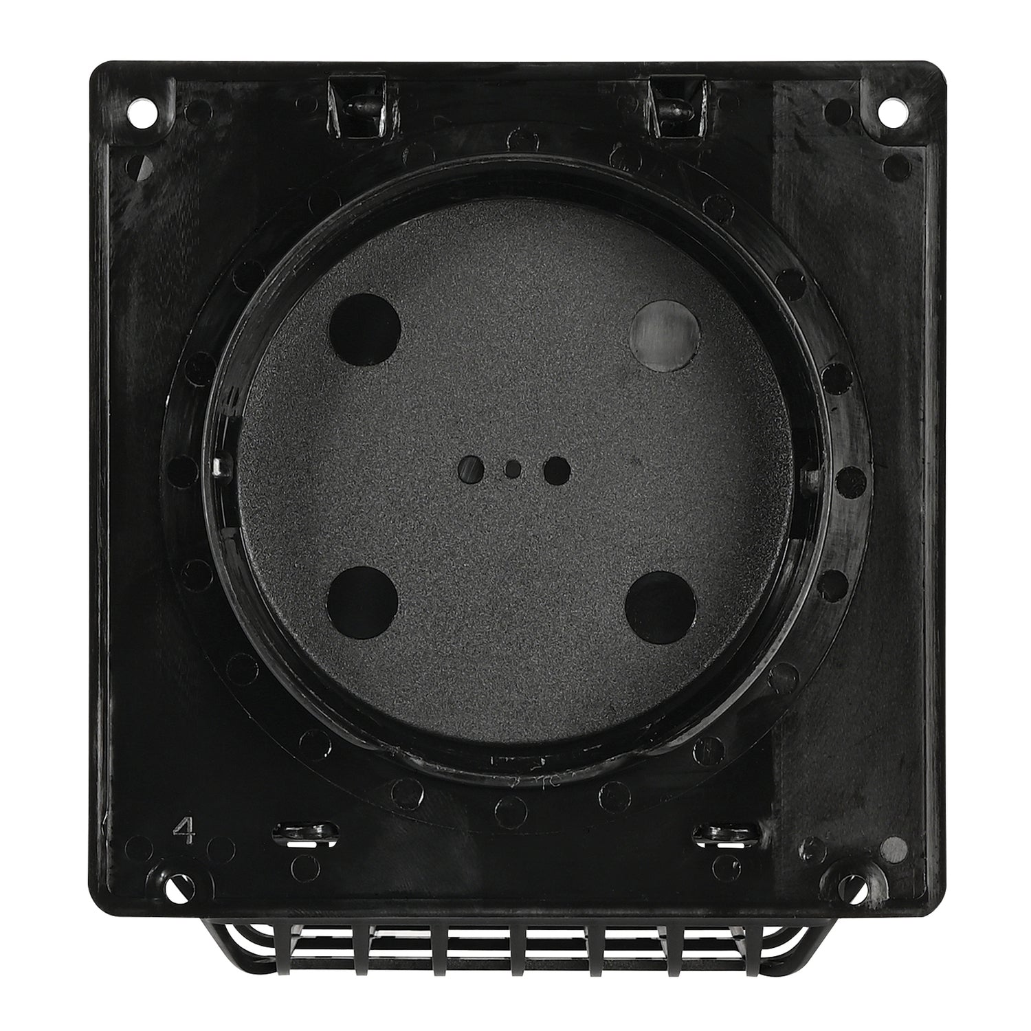 DEFLECTO HR4BLK/24 Black Vent Hood for 4-inch Ducts