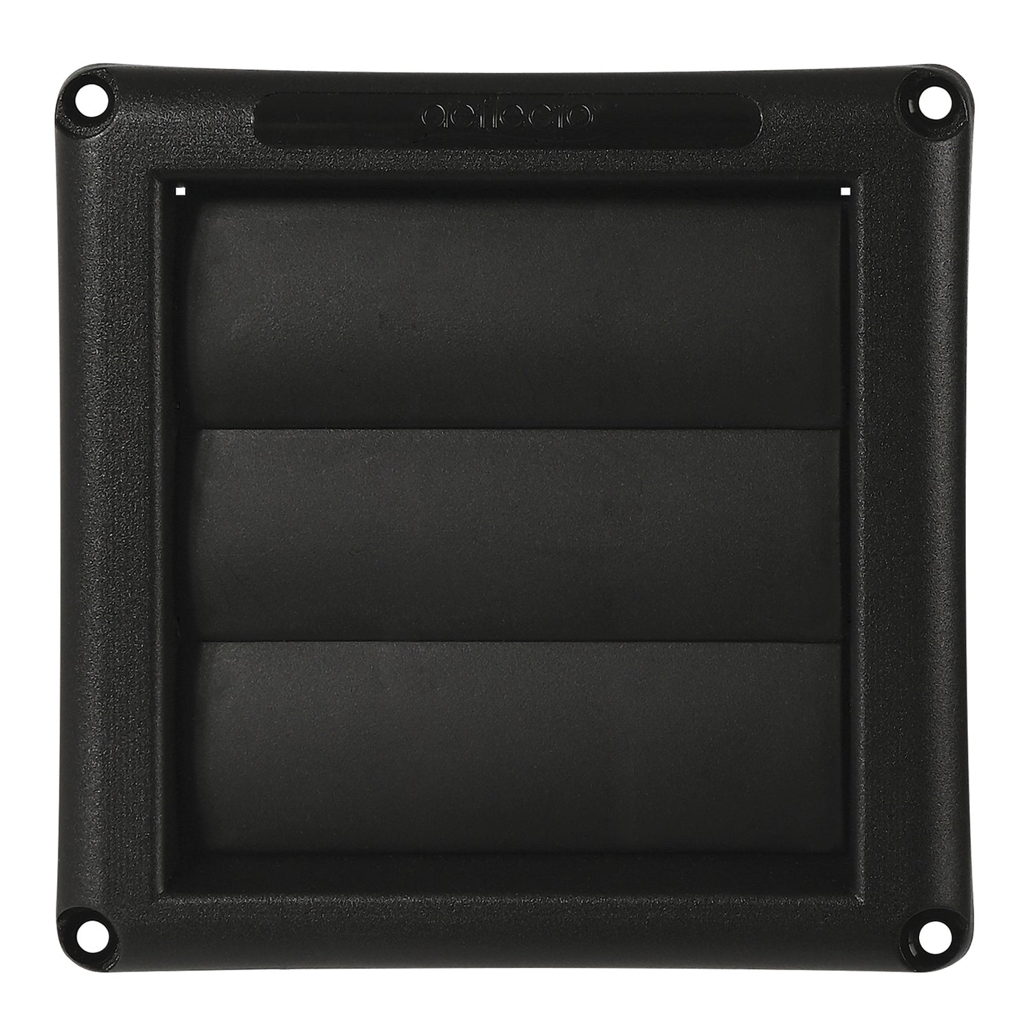 DEFLECTO(R) SV Hood Black - 4-Inch Louvered Dryer Vent Cover