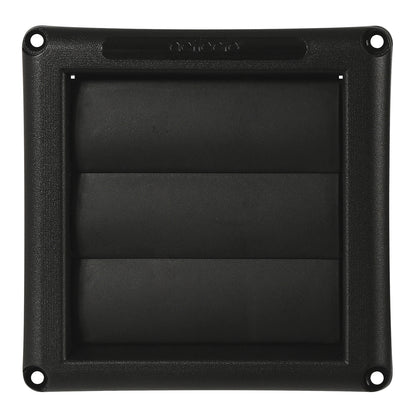 DEFLECTO(R) SV Hood Black - 4-Inch Louvered Dryer Vent Cover