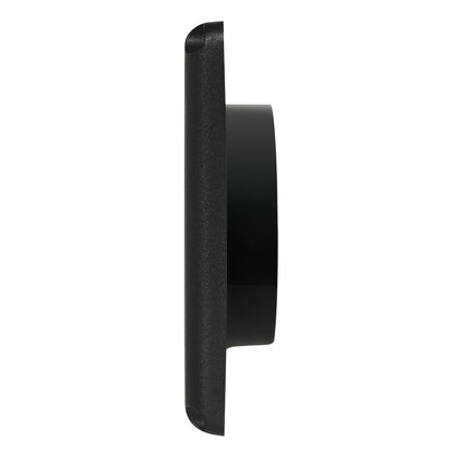 DEFLECTO(R) SV Hood Black - 4-Inch Louvered Dryer Vent Cover