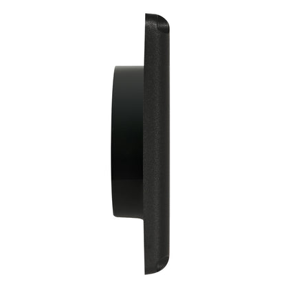 DEFLECTO(R) SV Hood Black - 4-Inch Louvered Dryer Vent Cover